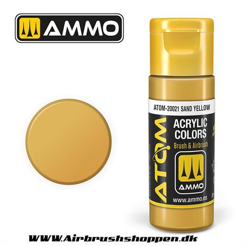 ATOM-20021 Sand Yellow  -  20ml  Atom color